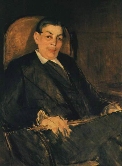 Edouard Manet Portrait of Albert Wolff